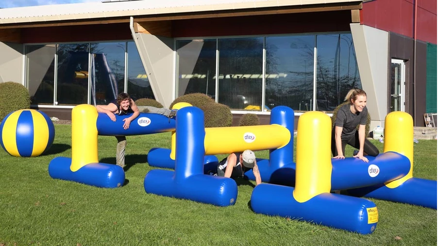 Aflex Inflatables Building Champions Obstacle Challenge
