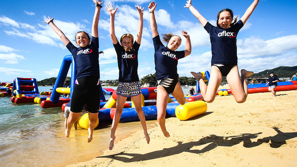Aflex brings Aqua Adventure to Kaiteriteri!