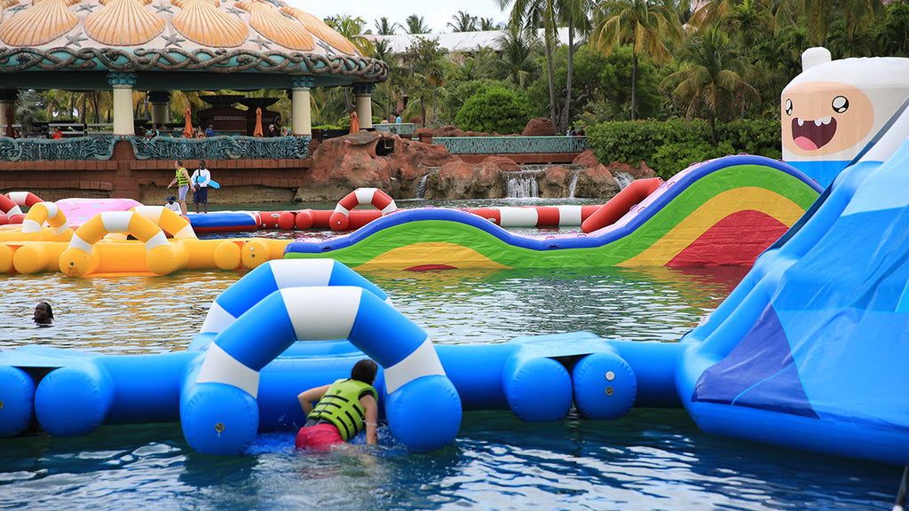 Aflex Lands Re-Entry Pads in Atlantis – Aflex Inflatables