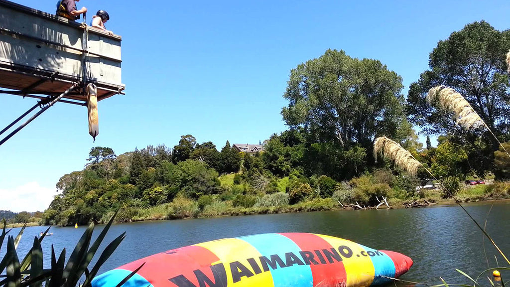 Flying High on the Aflex Blob at Waimarino