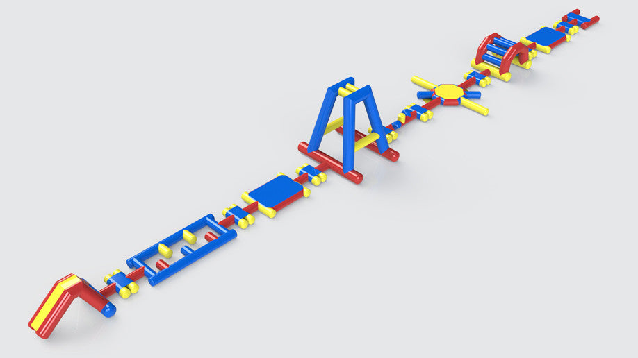 Pool Fun - Sealed Modular Obstacle Courses – Aflex Inflatables