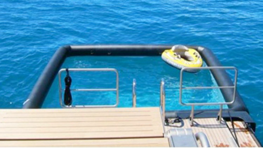 Inflatable Sea Pool for Super Yacht – Aflex Inflatables