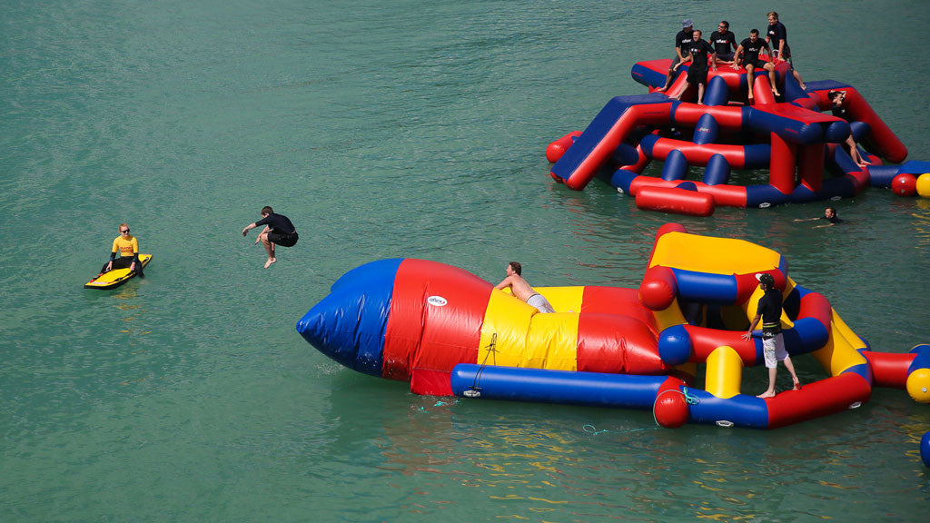 Drop Zone Inflatable Blob Drop - Inflatable Waterparks Modules – Aflex Inflatables