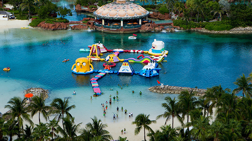 Aqua Adventure Custom Inflatable Waterpark Packages - Open Water Aqua Adventure, Pools Aqua Adventure - Aflex Technology