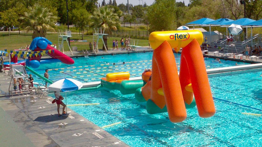 Huia Swing & Splash - Constant Airflow Obstacle Courses - Aflex Technology