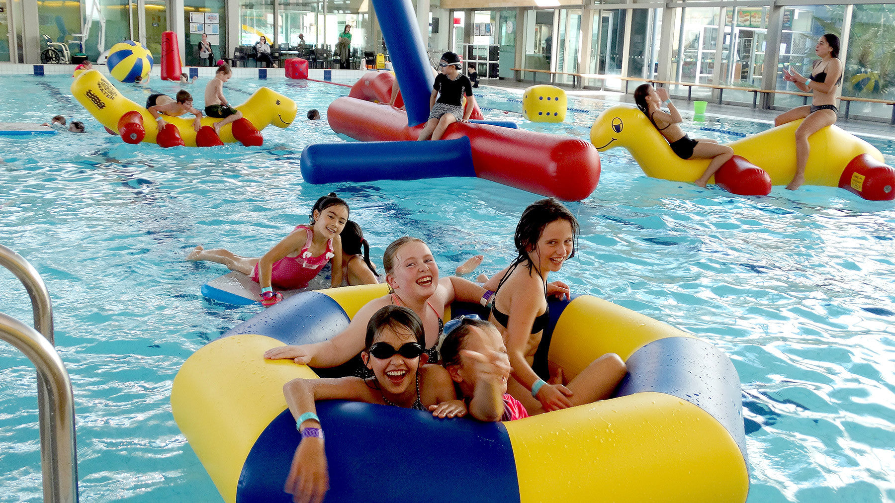Octo Boat - Inflatable Pool Toy – Aflex Inflatables