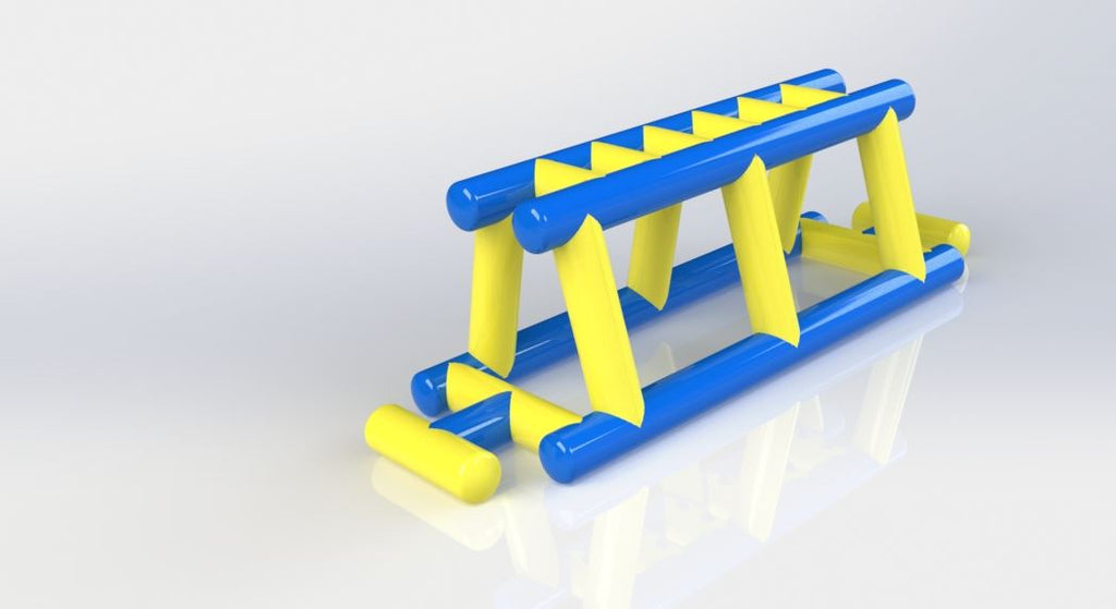 Monkey Bars - Open Water Aqua Adventure - Aflex Technology