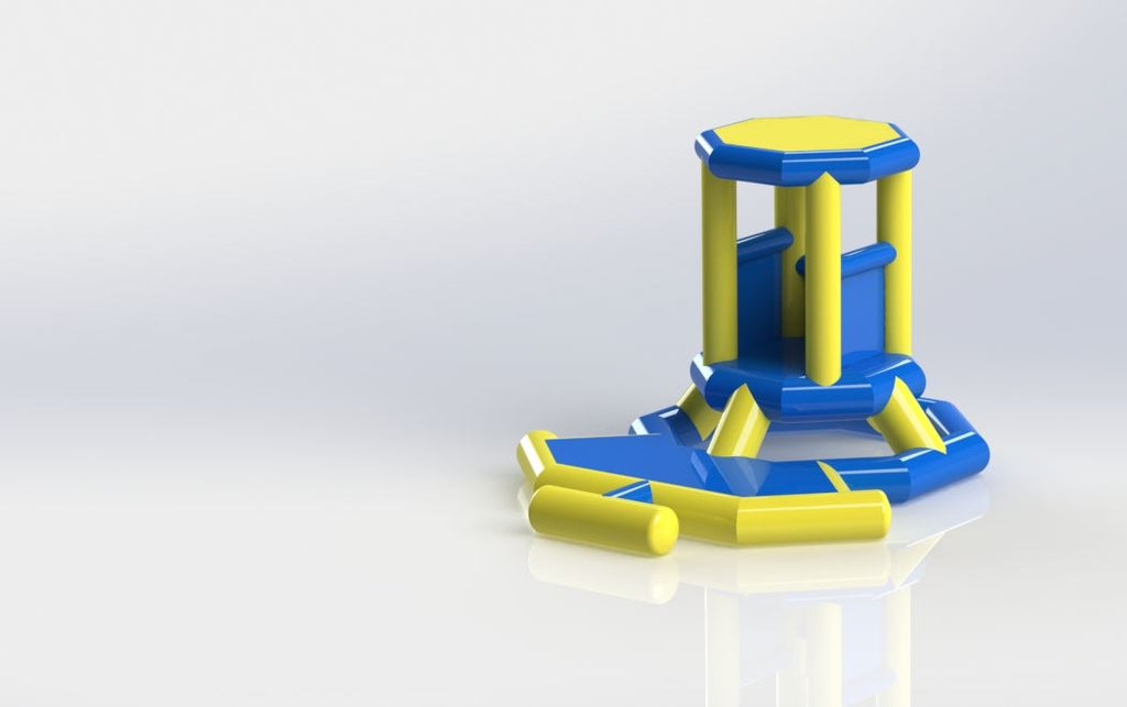 Lifeguard Tower - Open Water Aqua Adventure - Aflex Technology